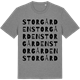 Mid Heather Gray t-shirt med Storgården ordlek t-shirt
