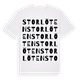 Storlöten ordlek t-shirt