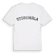 Storsmåla böjd t-shirt