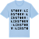 Blue Soul t-shirt med Storviken ordlek t-shirt
