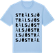 Blue Soul t-shirt med Strålsjö ordlek t-shirt