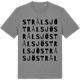 Mid Heather Gray t-shirt med Strålsjö ordlek t-shirt
