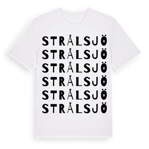 Strålsjö ordlek t-shirt – ekologisk bomull t-shirt från Pinshirt