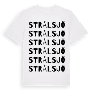 Strålsjö ordlek t-shirt – ekologisk bomull t-shirt från Pinshirt