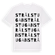 Strålstugan ordlek t-shirt