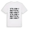 Strandhugget ordlek t-shirt