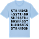 Blue Soul t-shirt med Strandsnäs ordlek t-shirt