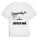 Någon i Stratomta älskar mig t-shirt