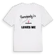 Någon i Stridsborg älskar mig t-shirt