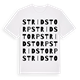 Stridstorp ordlek t-shirt