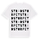 Stridstorpet ordlek t-shirt