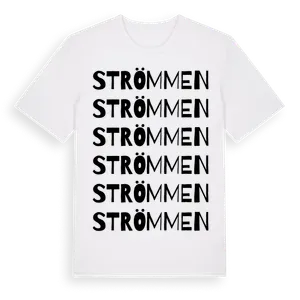 Strömmen ordlek t-shirt – ekologisk bomull t-shirt från Pinshirt
