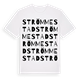 Strömmestad ordlek t-shirt