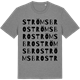 Mid Heather Gray t-shirt med Strömsbro ordlek t-shirt