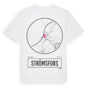 Strömsfors t-shirt – ekologisk bomull t-shirt från Pinshirt