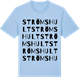 Blue Soul t-shirt med Strömshult ordlek t-shirt