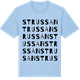 Blue Soul t-shirt med Strussan ordlek t-shirt