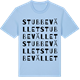 Blue Soul t-shirt med Stubbevället ordlek t-shirt
