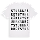 Stubbkärret ordlek t-shirt