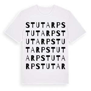 Stutarp ordlek t-shirt – ekologisk bomull t-shirt från Pinshirt