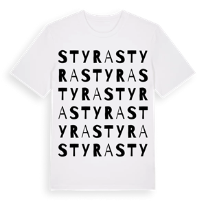 Styra ordlek t-shirt – ekologisk bomull t-shirt från Pinshirt