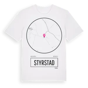 Styrstad t-shirt – ekologisk bomull t-shirt från Pinshirt