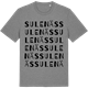 Mid Heather Gray t-shirt med Sulenäs ordlek t-shirt