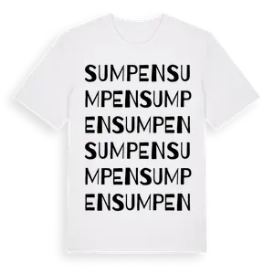 Sumpen ordlek t-shirt – ekologisk bomull t-shirt från Pinshirt