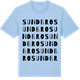 Blue Soul t-shirt med Sundbro ordlek t-shirt
