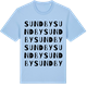 Blue Soul t-shirt med Sundby ordlek t-shirt