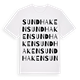 Sundhaken ordlek t-shirt