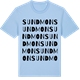 Blue Soul t-shirt med Sundmon ordlek t-shirt