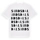 Sundsdal ordlek t-shirt