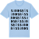 Blue Soul t-shirt med Sundsnäs ordlek t-shirt