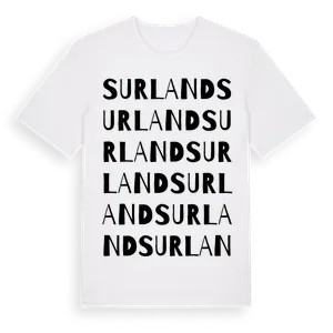 Surland ordlek t-shirt – ekologisk bomull t-shirt från Pinshirt