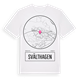 White t-shirt med Svälthagen t-shirt