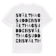 Svälthagsudden ordlek t-shirt