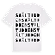 Svältudden ordlek t-shirt