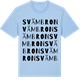 Blue Soul t-shirt med Svämbron ordlek t-shirt