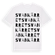 Svankärret ordlek t-shirt