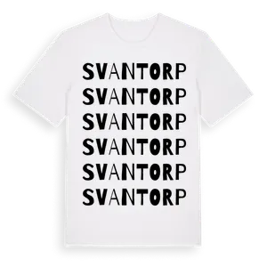Svantorp ordlek t-shirt – ekologisk bomull t-shirt från Pinshirt