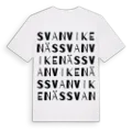 Svanvikenäs ordlek t-shirt