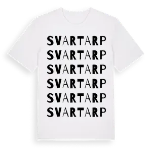 Svartarp ordlek t-shirt – ekologisk bomull t-shirt från Pinshirt