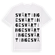 Svärtinge ordlek t-shirt