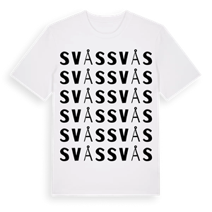 Svås ordlek t-shirt – ekologisk bomull t-shirt från Pinshirt