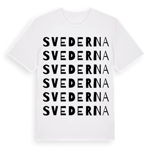 Svederna ordlek t-shirt – ekologisk bomull t-shirt från PinShirt
