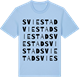 Blue Soul t-shirt med Sviestad ordlek t-shirt