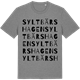 Mid Heather Gray t-shirt med Syltbärshagen ordlek t-shirt