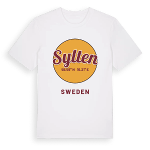 Sylten cirkel t-shirt – ekologisk bomull t-shirt från Pinshirt
