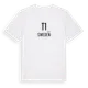 White t-shirt med T1 i Sverige t-shirt
